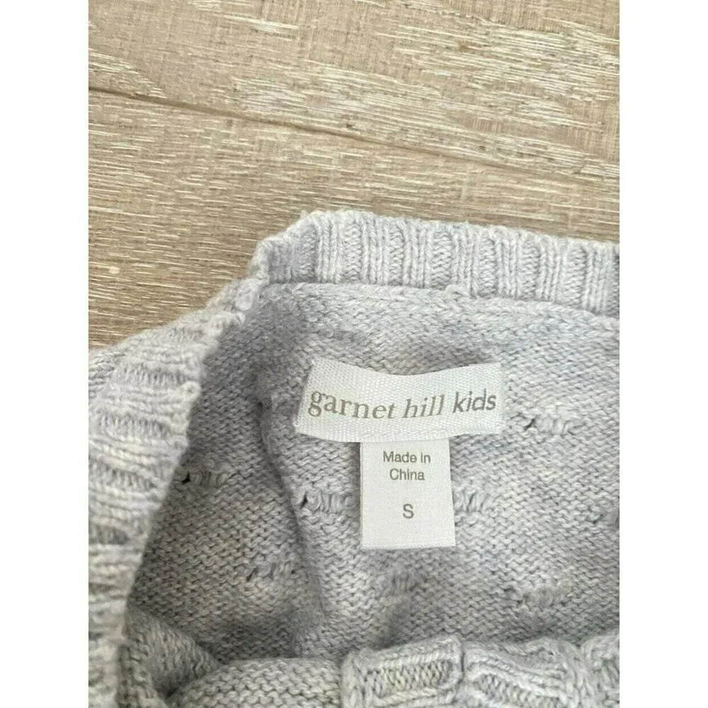 Garnet Hill Popcorn Cardigan
